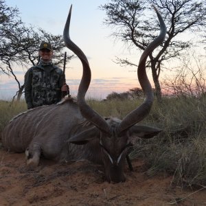 Kudu Hunt Kalahari South Africa