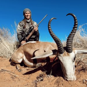 Springbok Hunt Kalahari South Africa
