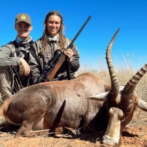 Blesbok Hunt Kalahari South Africa