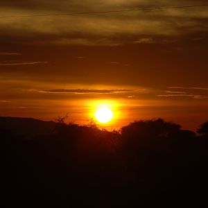 Sunset Namibia