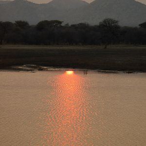 Sunset Namibia