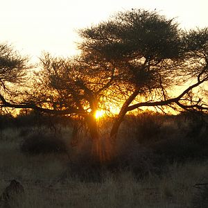 Sunset Namibia