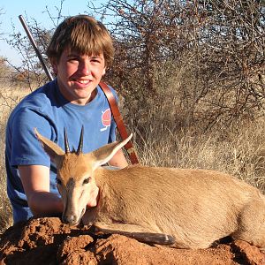 Hunting Duiker in Namibia