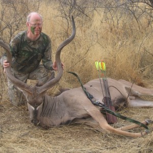 Bowhunting Kudu in Namibia