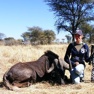 Hunting Black Wildebeest in Namibia