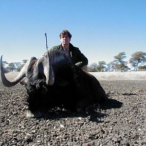 Hunting Black Wildebeest in Namibia