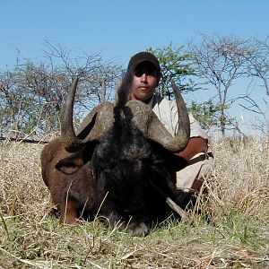 Hunting Black Wildebeest in Namibia