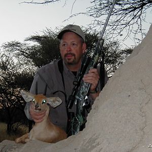 Hunting Steenbok in Namibia