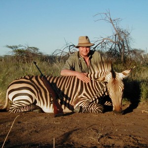 Hunting Hartmann's Mountain Zebra in Namibia