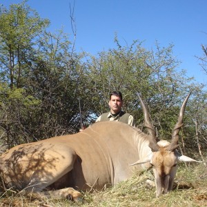 Hunting Cape Eland in Namibia