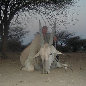 Hunting Cape Eland in Namibia