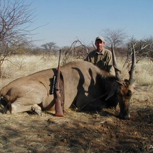 Hunting Cape Eland in Namibia