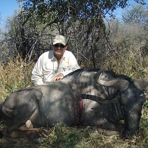 Hunting Blue Wildebeest in Namibia