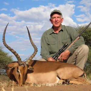 Hunting Impala in Namibia