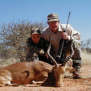 Hunting Impala in Namibia