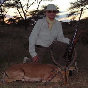 Hunting Impala in Namibia