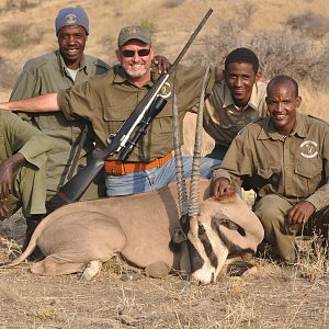 Hunting Finged Ear Oryx Tanzania