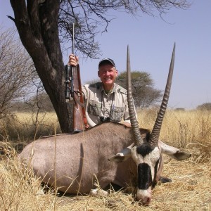 Hunting Gemsbok in Namibia