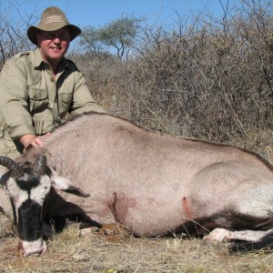 Hunting Gemsbok in Namibia