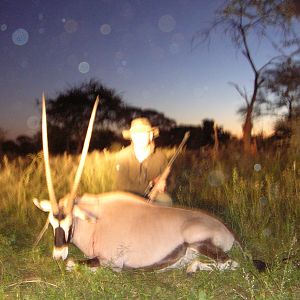 Hunting Gemsbok in Namibia