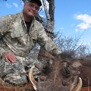 Bow Hunting Warthog 2006 RSA Limpopo trip