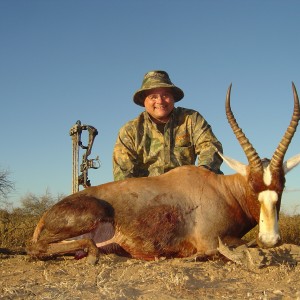 Bow Hunting Blesbok 2006 RSA Limpopo trip