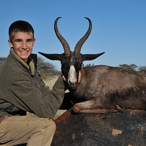 Hunting Black Springbuck with Wintershoek Johnny Vivier Safaris in SA