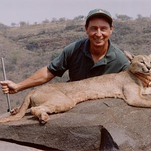 Hunting Caracal with Wintershoek Johnny Vivier Safaris in SA