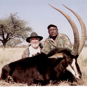 Hunting Sable with Wintershoek Johnny Vivier Safaris in SA