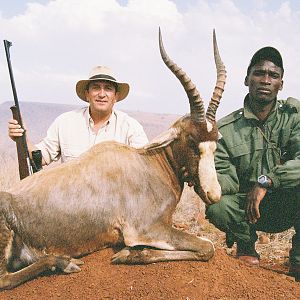 Hunting Blesbok with Wintershoek Johnny Vivier Safaris in SA