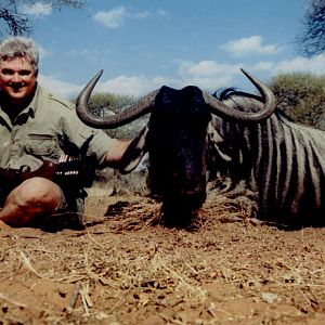 Hunting Blue Wildebeest with Wintershoek Johnny Vivier Safaris in SA