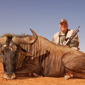 Hunting Blue Wildebeest with Wintershoek Johnny Vivier Safaris in SA