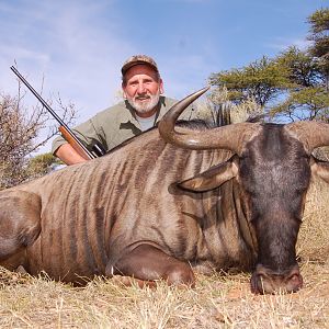 Hunting Blue Wildebeest with Wintershoek Johnny Vivier Safaris in SA