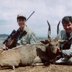 Hunting Bushbuck with Wintershoek Johnny Vivier Safaris in SA