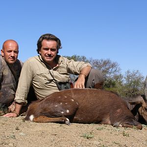 Hunting Bushbuck with Wintershoek Johnny Vivier Safaris in SA