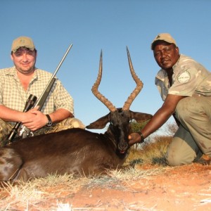 Hunting Black Impala with Wintershoek Johnny Vivier Safaris in SA