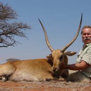 Hunting Lechwe with Wintershoek Johnny Vivier Safaris in SA