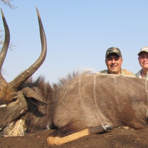 Hunting Nyala with Wintershoek Johnny Vivier Safaris in SA