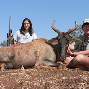 Hunting Tsessebe with Wintershoek Johnny Vivier Safaris in SA