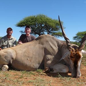 Hunting Eland with Wintershoek Johnny Vivier Safaris in SA