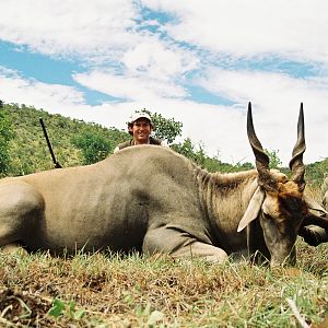 Hunting Eland with Wintershoek Johnny Vivier Safaris in SA