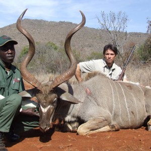 Hunting Kudu with Wintershoek Johnny Vivier Safaris in SA