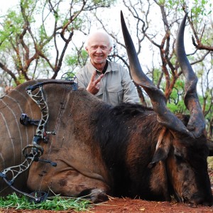 Lord derby eland with CAWA-safari in CAR 2011