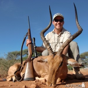 Impala ram I shot in Limpopo Province of SA