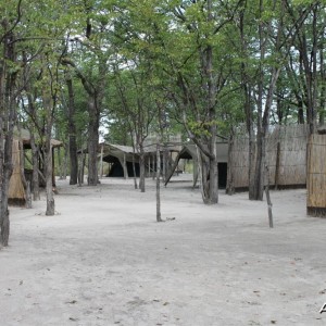 Tented camp in Caprivi Namibia