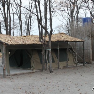 Tented camp in Caprivi Namibia