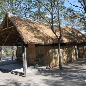 Client bungalow at Sobbe camp in Caprivi Namibia