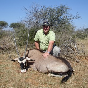 Gemsbok Namibia hunting 2008