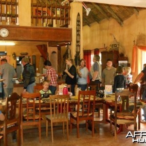 Dining Room full of hungry people