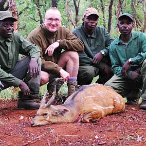 Old Bushbuck hunted in CAR with Central African Wildlife Adventures